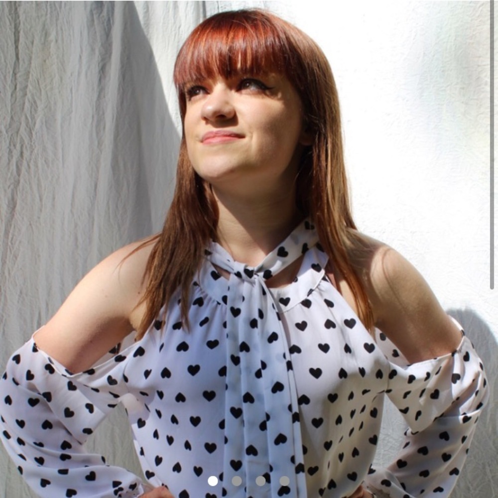 Fancy Heart Blouse.